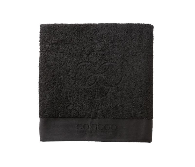 Maxi embracing towel black 570 Gram 103x150 cm